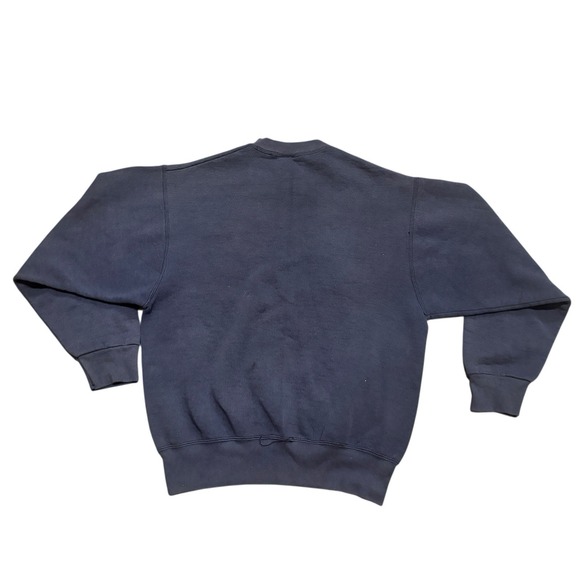 Cleveland Indians Vintage 90s Artex MLB Chief Wahoo Sweatshirt Crewneck Blue M - Picture 9 of 12